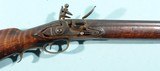 ORIGINAL HENRY DERINGER U.S. INDIAN DEPT. FLINTLOCK TRADE RIFLE CIRCA 1815-20. - 3 of 19