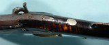 NEW YORK STATE PERCUSSION HALF STOCK PLAINS RIFLE SIGNED REMINGTON CIRCA 1840’S. - 12 of 15