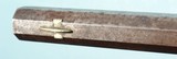 NEW YORK STATE PERCUSSION HALF STOCK PLAINS RIFLE SIGNED REMINGTON CIRCA 1840’S. - 15 of 15