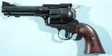 1966 2ND YEAR RUGER OLD MODEL BLACKHAWK .41 MAGNUM 4 5/8" BLUE 3-SCREW SINGLE ACTION REVOLVER. - 2 of 7