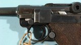 WW2 MAUSER LUGER CODE 42 SEMI-AUTO 9MM PISTOL DATED 1939 W/BRING BACK TAG. - 6 of 20