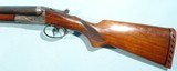 1938 FOX STERLINGWORTH SAVAGE ARMS, UTICA, NY 16GA. 28" SIDE BY SIDE SHOTGUN. - 4 of 10