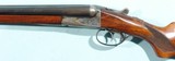 1938 FOX STERLINGWORTH SAVAGE ARMS, UTICA, NY 16GA. 28" SIDE BY SIDE SHOTGUN. - 1 of 10