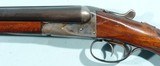 1938 FOX STERLINGWORTH SAVAGE ARMS, UTICA, NY 16GA. 28" SIDE BY SIDE SHOTGUN. - 5 of 10