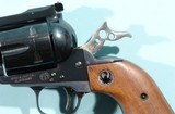 1969 RUGER OLD MODEL BLACKHAWK .357 MAGNUM 6 1/2" BLUE SINGLE ACTION REVOLVER. - 6 of 6