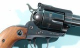 1969 RUGER OLD MODEL BLACKHAWK .357 MAGNUM 6 1/2" BLUE SINGLE ACTION REVOLVER. - 3 of 6