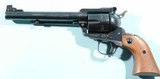 1969 RUGER OLD MODEL BLACKHAWK .357 MAGNUM 6 1/2" BLUE SINGLE ACTION REVOLVER. - 2 of 6