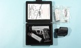 KAHR ARMS MK9 9MM COMPACT WILSON COMBAT LTD EDITION DAO PISTOL WITH NIGHT SIGHT IN ORIG. BOX. - 1 of 6
