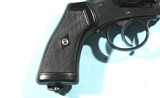 WW1 &WW2 BRITISH WEBLEY MARK VI .455 to .45ACP CONVERSION 6” REVOLVER WITH HOLSTER. - 8 of 8