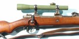 WW1 IMPERIAL GERMAN MAUSER GEWEHR 98 GEW98 SNIPER RIFLE WITH SCOPE AND CLAW MOUNTS. - 3 of 10