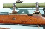 WW1 IMPERIAL GERMAN MAUSER GEWEHR 98 GEW98 SNIPER RIFLE WITH SCOPE AND CLAW MOUNTS. - 5 of 10
