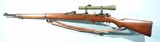 WW1 IMPERIAL GERMAN MAUSER GEWEHR 98 GEW98 SNIPER RIFLE WITH SCOPE AND CLAW MOUNTS. - 2 of 10