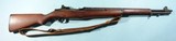 EARLY WW2 SPRINGFIELD M1 or M-1 GARAND .30-06 RIFLE DATED 11-42. - 1 of 7