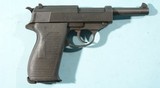 RARE FRENCH POLICE MAUSER SVW/46 P-38 P38 9MM PISTOL W/ GRAY GHOST STEEL GRIPS. - 1 of 10