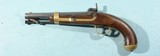 MEXICAN WAR H. ASTON U.S. MODEL 1842 PERCUSSION CAVALRY PISTOL DATED 1846. - 2 of 6