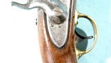MEXICAN WAR H. ASTON U.S. MODEL 1842 PERCUSSION CAVALRY PISTOL DATED 1846. - 5 of 6