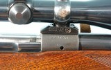 PRE-64 WINCHESTER MODEL 70 BOLT ACTION .30-06 CAL. RIFLE WITH WEAVER K4 SCOPE CIRCA 1952. - 7 of 11