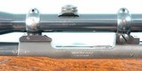 PRE-64 WINCHESTER MODEL 70 BOLT ACTION .30-06 CAL. RIFLE WITH WEAVER K4 SCOPE CIRCA 1952. - 5 of 11