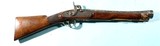 FINE OTTOMAN TURKISH ORNATELY SILVER INLAID PERCUSSION KNEE BLUNDERBUSS CA. 1850. - 1 of 8