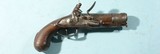FRENCH MODEL 1777 FLINTLOCK GENDARME PISTOL. - 1 of 5