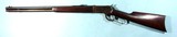 FIRST YEAR PRODUCTION (1892) WINCHESTER MODEL 1892 LEVER ACTION .38 W.C.F. (38-40) CAL RIFLE. - 2 of 17
