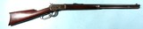 FIRST YEAR PRODUCTION (1892) WINCHESTER MODEL 1892 LEVER ACTION .38 W.C.F. (38-40) CAL RIFLE. - 1 of 17