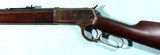 FIRST YEAR PRODUCTION (1892) WINCHESTER MODEL 1892 LEVER ACTION .38 W.C.F. (38-40) CAL RIFLE. - 4 of 17