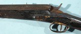 BELGIAN FLOBERT ROLLING BLOCK 5MM RIMFIRE SINGLE SHOT RIFLE CA. 1880’S. - 5 of 7