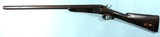 BELGIAN FLOBERT ROLLING BLOCK 5MM RIMFIRE SINGLE SHOT RIFLE CA. 1880’S. - 2 of 7
