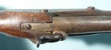 CIVIL WAR CONFEDERATE ARSENAL ALTERED & NAME INSCRIBED SPRINGFIELD MODEL 1842 PERCUSSION .69 CAL. MUSKETOON. - 7 of 13