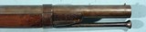 CIVIL WAR CONFEDERATE ARSENAL ALTERED & NAME INSCRIBED SPRINGFIELD MODEL 1842 PERCUSSION .69 CAL. MUSKETOON. - 8 of 13