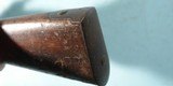 CIVIL WAR CONFEDERATE ARSENAL ALTERED & NAME INSCRIBED SPRINGFIELD MODEL 1842 PERCUSSION .69 CAL. MUSKETOON. - 13 of 13