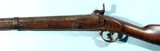 CIVIL WAR CONFEDERATE ARSENAL ALTERED & NAME INSCRIBED SPRINGFIELD MODEL 1842 PERCUSSION .69 CAL. MUSKETOON. - 4 of 13