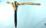 AMES U.S. MODEL 1833 FOOT ARTILLERY SWORD DATED 1841 W/ SCABBARD & RARE 1ST TYPE BUFF BELT AND “US” BUCKLE. - 1 of 13