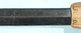 AMES U.S. MODEL 1833 FOOT ARTILLERY SWORD DATED 1841 W/ SCABBARD & RARE 1ST TYPE BUFF BELT AND “US” BUCKLE. - 9 of 13