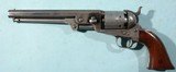 FINE CIVIL WAR ERA COLT THIRD MODEL 1851 PERCUSSION .36 CAL. NAVY REVOLVER. - 1 of 14
