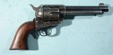 COLT U.S. ARTILLERY MODEL 1873 SINGLE ACTION .45 COLT CAL. REVOLVER. - 2 of 18
