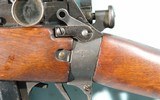 WW2 ENFIELD NO. 4 MK.1 (T) .303 BRITISH SNIPER RIFLE DATED 1941 W/ NO. 32 MK 1 SCOPE DATED 1941 AND MATCHING SCOPE CASE. - 5 of 14