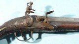 ORIGINAL OTTOMAN TURKISH FLINTLOCK CHIEFTAN’S SADDLE HOLSTER PISTOL CIRCA LATE 1700’S/EARLY 1800’S. - 3 of 7