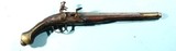 ORIGINAL OTTOMAN TURKISH FLINTLOCK CHIEFTAN’S SADDLE HOLSTER PISTOL CIRCA LATE 1700’S/EARLY 1800’S. - 1 of 7