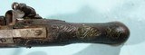 ORIGINAL OTTOMAN TURKISH FLINTLOCK CHIEFTAN’S SADDLE HOLSTER PISTOL CIRCA LATE 1700’S/EARLY 1800’S. - 6 of 7
