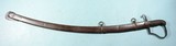 EARLY W. H. HORSTMANN (PHILADELPHIA) MOUNTED OFFICER’S SWORD AND SCABBARD CA. 1820’S. - 2 of 10