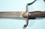 EARLY W. H. HORSTMANN (PHILADELPHIA) MOUNTED OFFICER’S SWORD AND SCABBARD CA. 1820’S. - 9 of 10