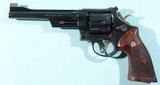 1984 SMITH & WESSON MODEL 24-3 OR 24 3 .44 SPECIAL 1950 TARGET .44 6 1/2" BLUE REVOLVER. - 2 of 7
