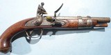 SIMEON NORTH U.S. MODEL 1816 FLINTLOCK PISTOL. - 1 of 8