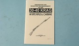 PAMPHLET FOR SPRINGFIELD U.S. MODEL 1892 RIFLE AND CARBINE(KRAG). - 1 of 3