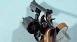 1970 SMITH & WESSON MODEL 15-3 OR 15 3 BLUE .38 SPECIAL SNUBNOSE 2" REVOLVER. - 5 of 5