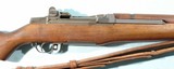 WW2 SPRINGFIELD U.S. M1 OR M-1 GARAND .30-06 RIFLE W/ SLING CIRCA JAN. 1944. - 2 of 8