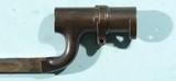 CIVIL WAR ENFIELD PATTERN 1853 RIFLE-MUSKET SOCKET BAYONET W/SCABBARD. - 4 of 5