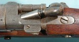BRITISH BSA / I. HOLLIS SNIDER-ENFIELD BREECH LOADING .577 CAL. CARBINE CA. 1870 W/AFGANISTAN 1970’S ERA BRING BACK DOCUMENTS. - 7 of 13